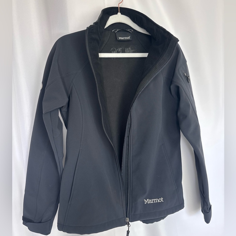 Marmot Charcoal Softshell Jacket Small - image 1